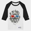 T137 Adult Raglan Baseball T-Shirt Thumbnail
