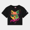 T453W Women's Heritage Jersey Cropped T-Shirt  Thumbnail